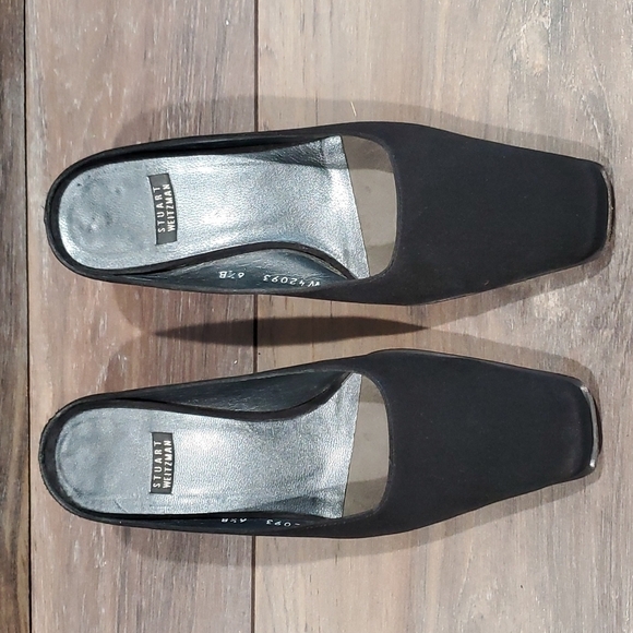 Stuart Weitzman Womens square toe dress heels sz 6.5B shoes - Picture 3 of 11